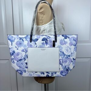NWT Victoria’s Secret Romantic Floral Tote Shoulder Beachy Carry All Bag